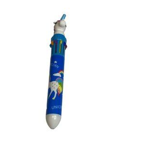 10 Colors Unicorn Ballpoint Ink Pen Writing Tool‎ Multicolor ink